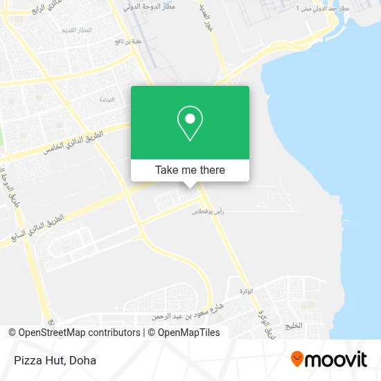 Pizza Hut map