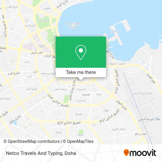 Netco Travels And Typing map