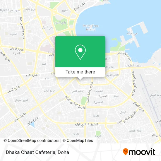 Dhaka Chaat Cafeteria map