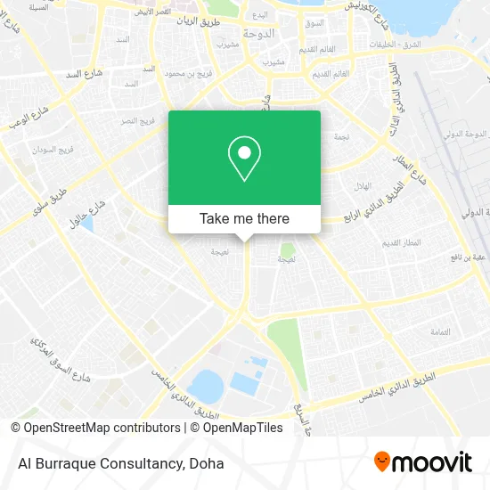 Al Burraque Consultancy map