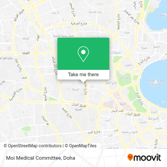 Moi Medical Committee map