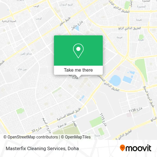 Masterfix Cleaning Services map