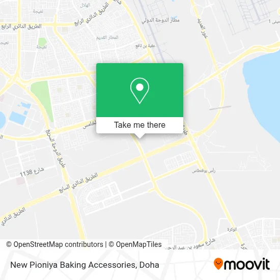 New Pioniya Baking Accessories map