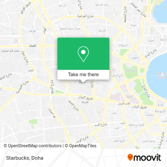 Starbucks map