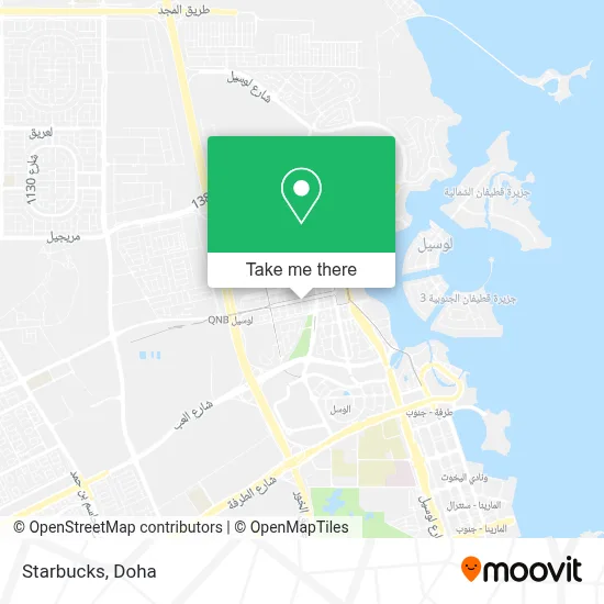 Starbucks map