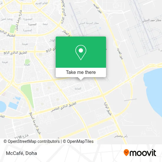 McCafé map