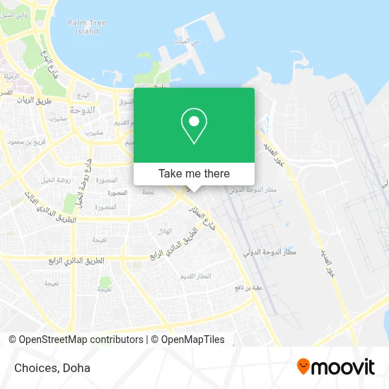 Choices map