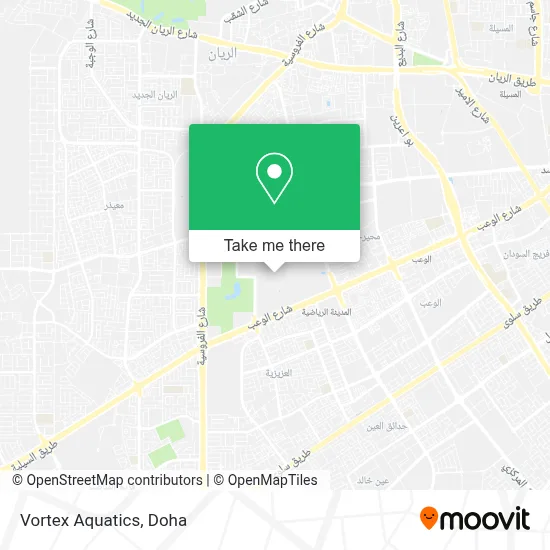 Vortex Aquatics map