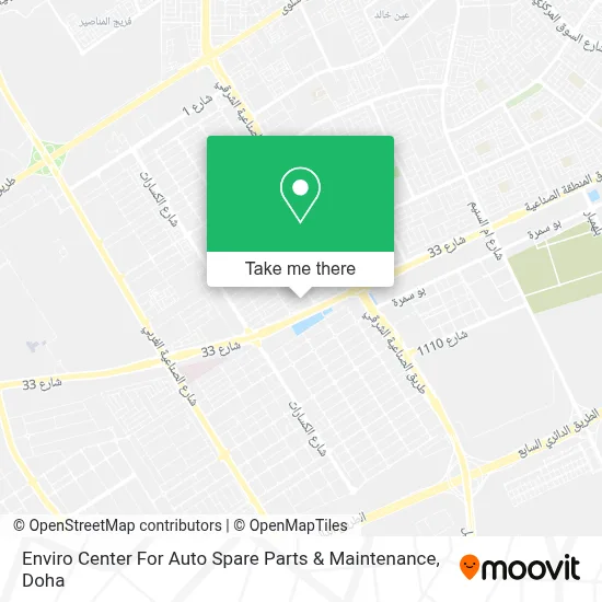 Enviro Center For Auto Spare Parts & Maintenance map