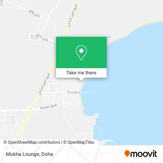 Mokha Lounge map