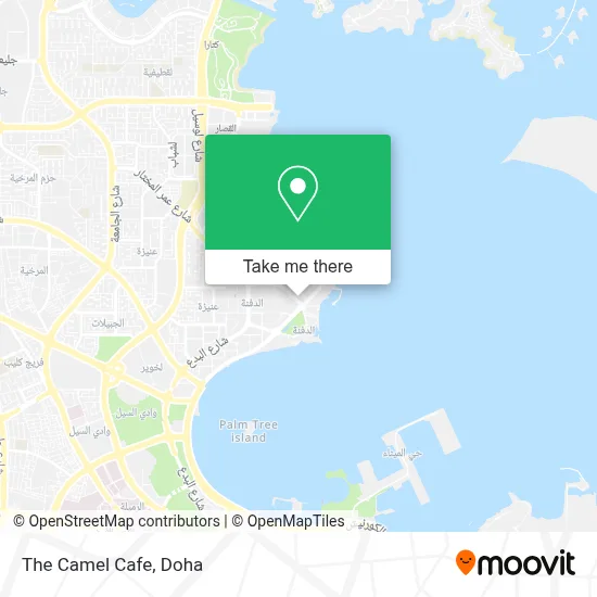 The Camel Cafe map