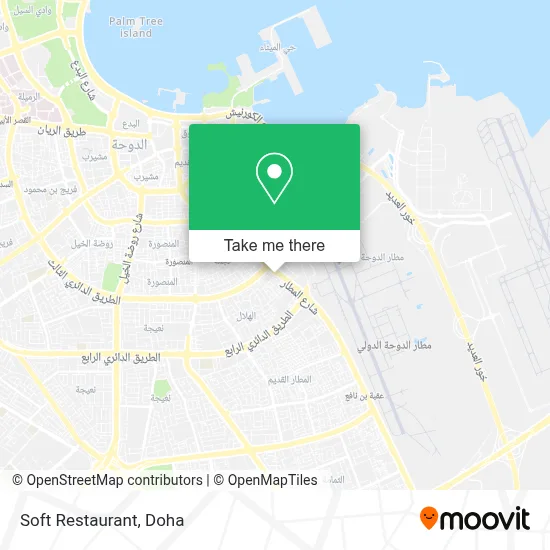 Soft Restaurant map