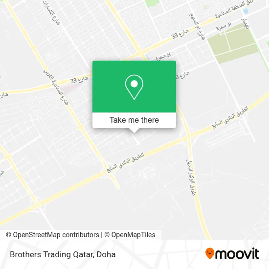 Brothers Trading Qatar map