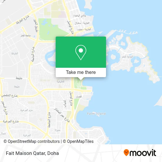 Fait Maison Qatar map