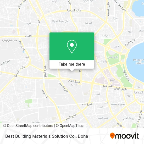 Best Building Materials Solution Co. map