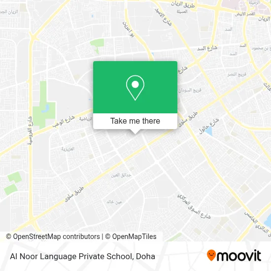 Al Noor Language Private School map