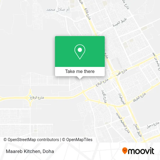 Maareb Kitchen map