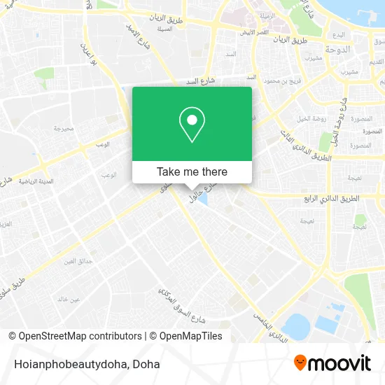 Hoianphobeautydoha map