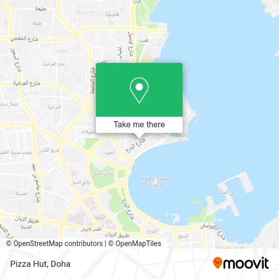 Pizza Hut map