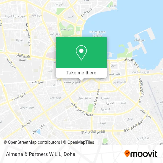 Almana & Partners W.L.L map