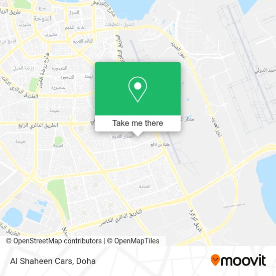 Al Shaheen Cars map