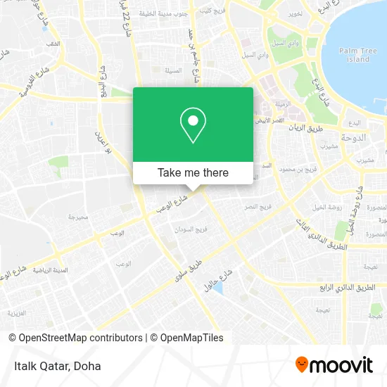 Italk Qatar map