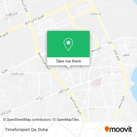 Timeforsport.Qa map