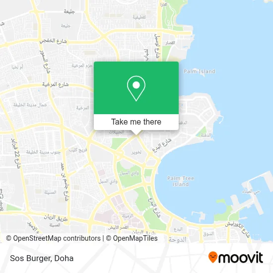 Sos Burger map