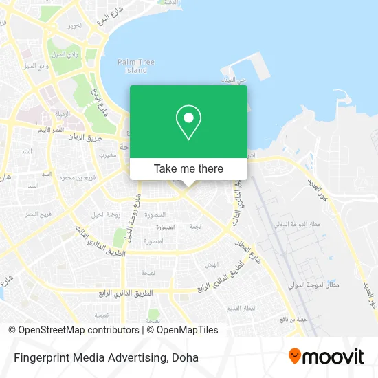 Fingerprint Media Advertising map