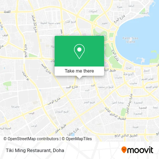 Tiki Ming Restaurant map