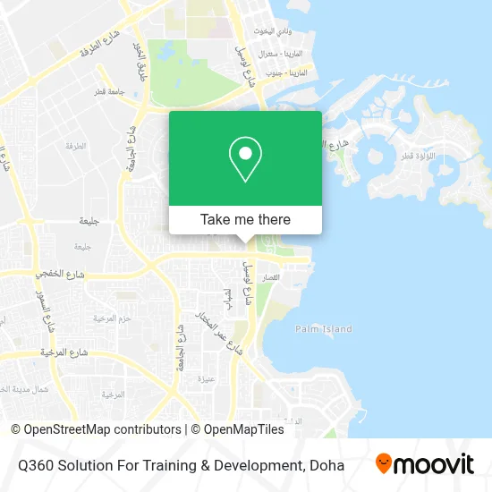 Q360 Solution For Training & Development map