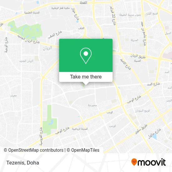 Tezenis map