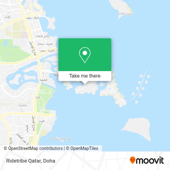 Ridetribe Qatar map