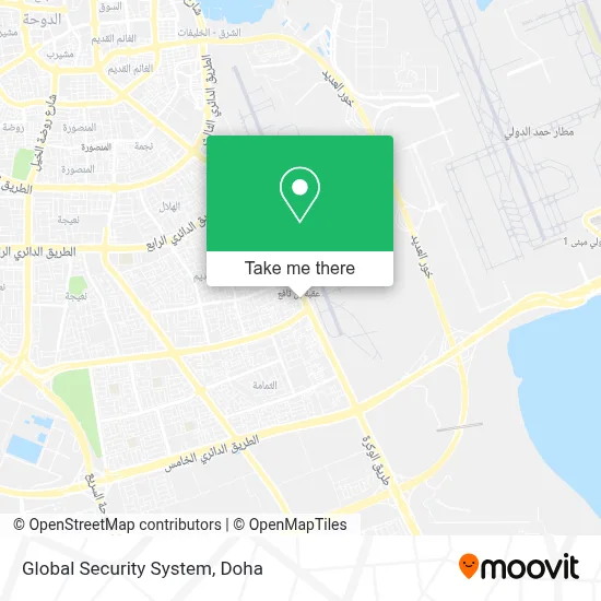 Global Security System map