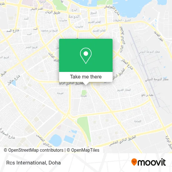 Rcs International map