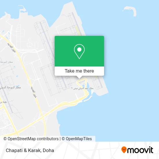 Chapati & Karak map