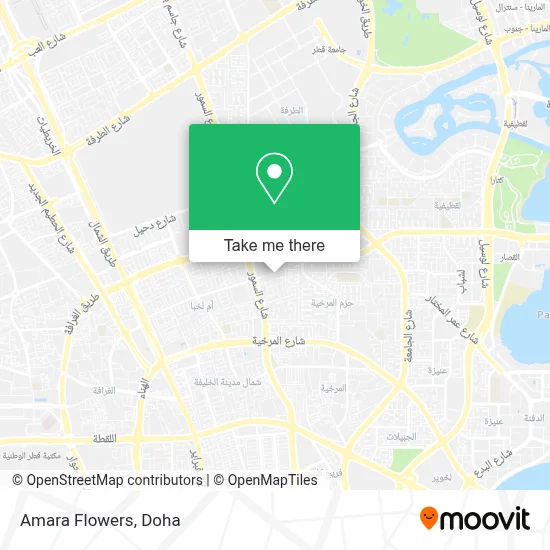 Amara Flowers map