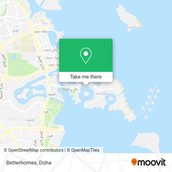 Betterhomes map