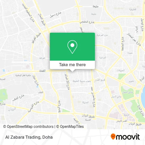 Al Zabara Trading map