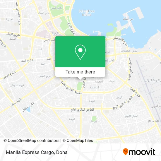Manila Express Cargo map