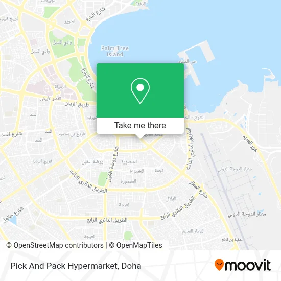 Pick And Pack Hypermarket map