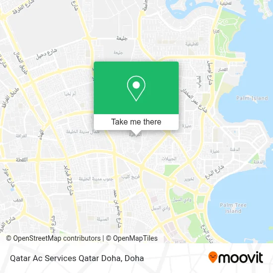 Qatar Ac Services Qatar Doha map