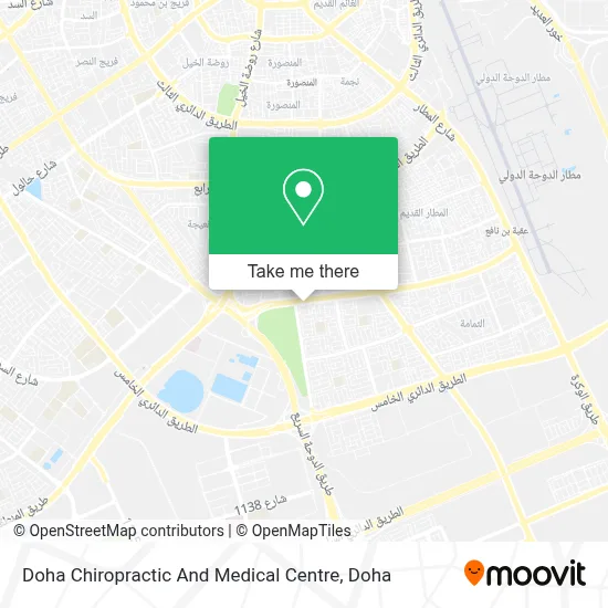 Doha Chiropractic And Medical Centre map