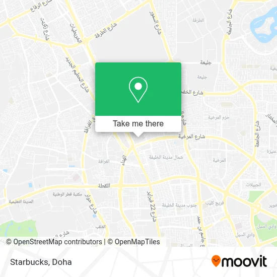 Starbucks map