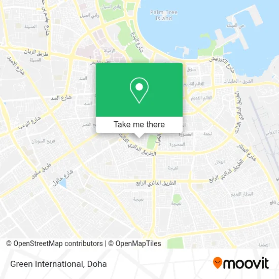 Green International map