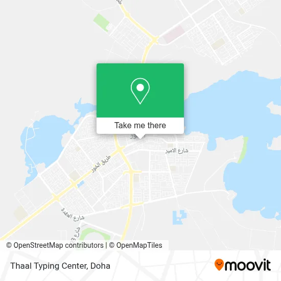 Thaal Typing Center map