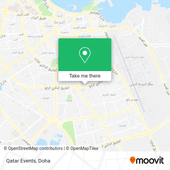 Qatar Events map