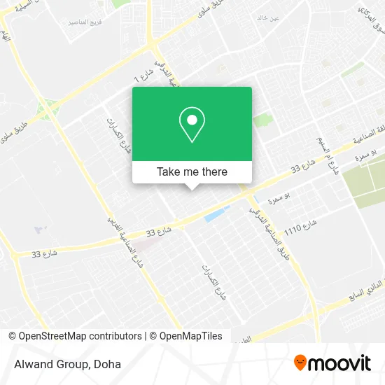 Alwand Group map