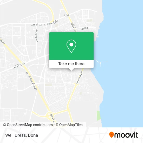 Well Dress map