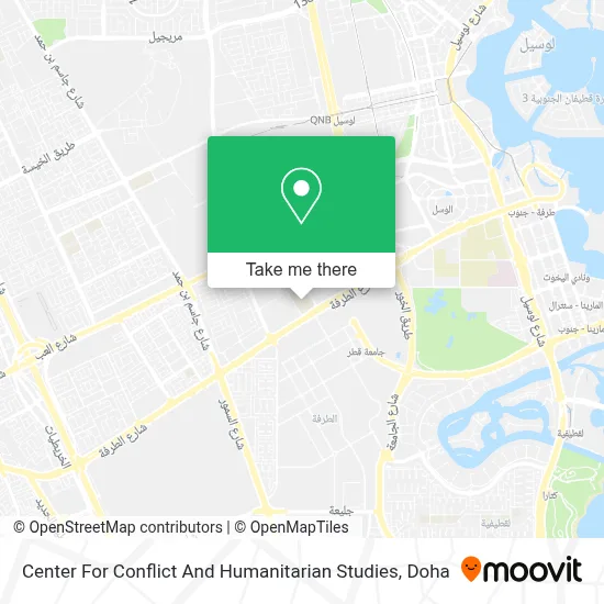 Center For Conflict And Humanitarian Studies map